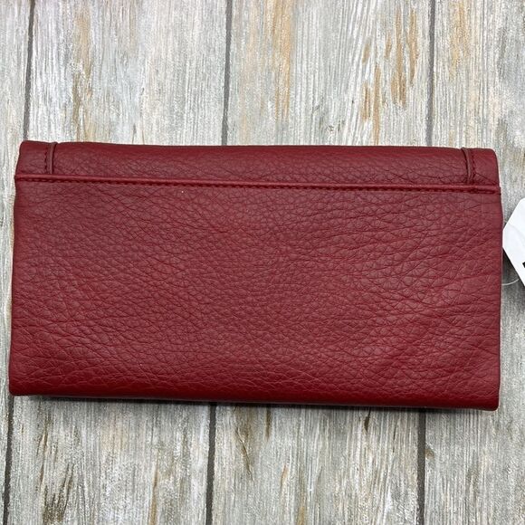 Women's Farrah Vinyl Wallet Bag Purse - Picture 3 of 5